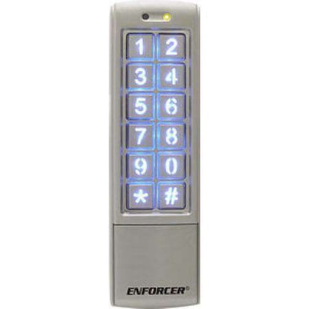 Seco-Larm Mullion-Style Outdoor Stand-Alone Keypad with Built-In Proximity Reader (125 kHz). Weathe SLM-SK-2323-SPQ